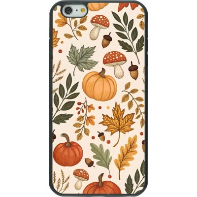 Coque iPhone 6 Plus / 6s Plus - Silicone rigide noir Autumn 25 Autumn pattern