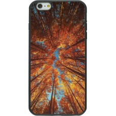 iPhone 6 Plus / 6s Plus Case Hülle - Silikon schwarz Autumn 25 Trees