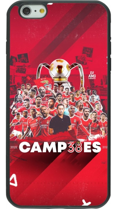 iPhone 6 Plus / 6s Plus Case Hülle - Silikon schwarz Benfica Campeoes 2023