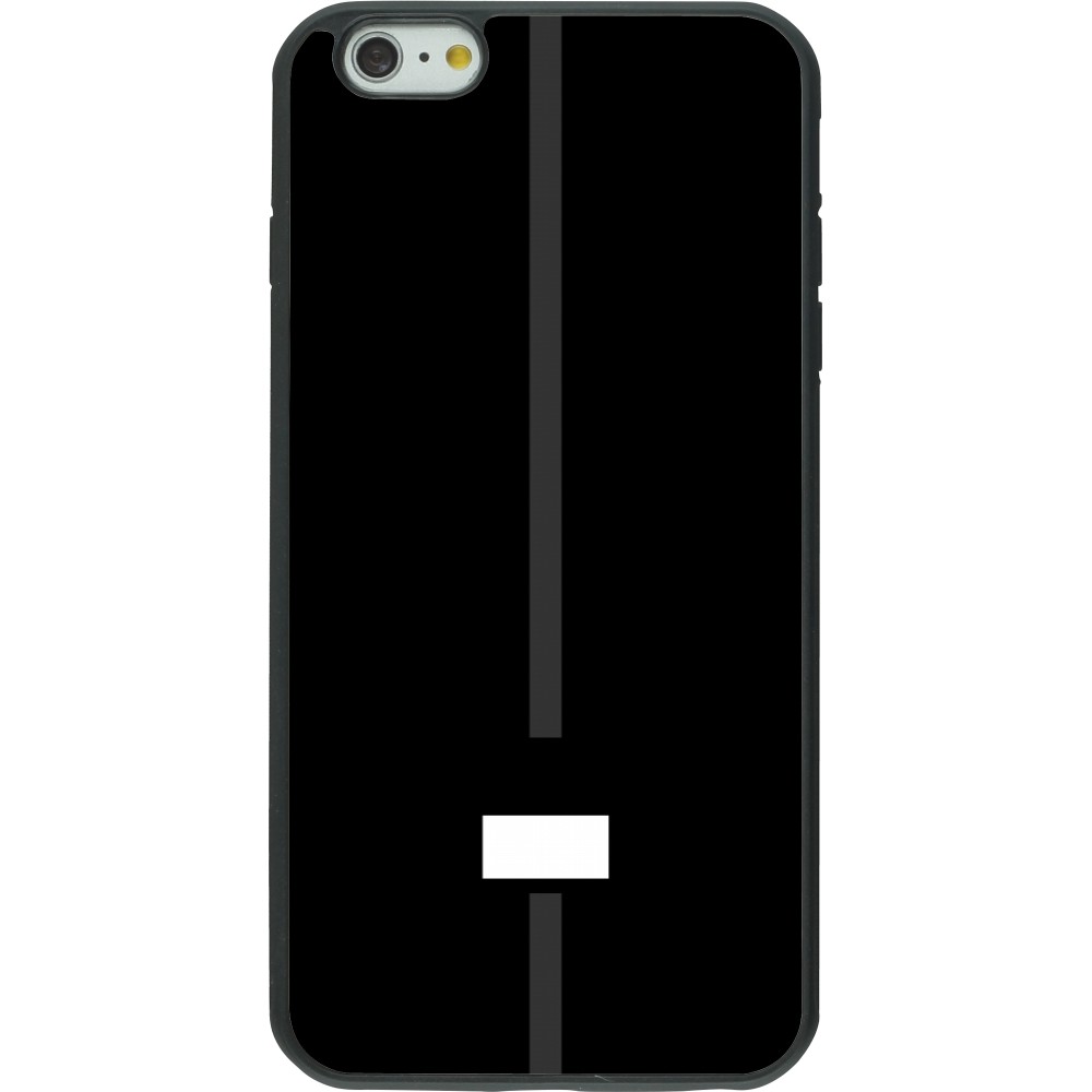 Coque iPhone 6 Plus / 6s Plus - Silicone rigide noir Canton FR noir