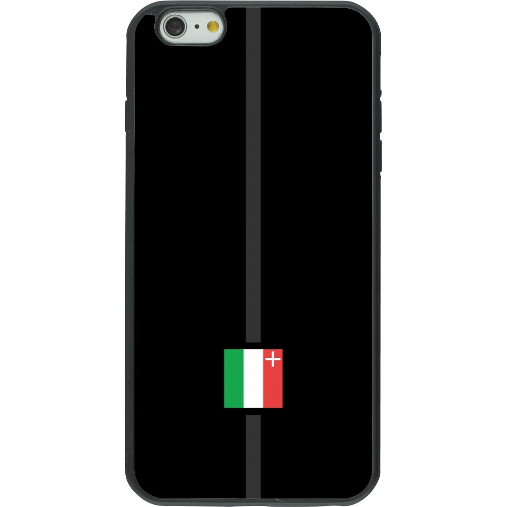 iPhone 6 Plus / 6s Plus Case Hülle - Silikon schwarz Kanton NE schwarz