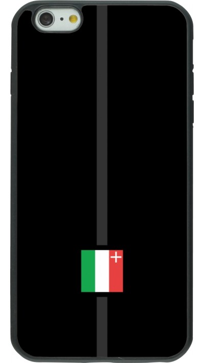iPhone 6 Plus / 6s Plus Case Hülle - Silikon schwarz Kanton NE schwarz