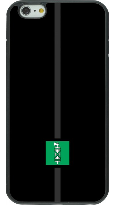iPhone 6 Plus / 6s Plus Case Hülle - Silikon schwarz Kanton SG schwarz