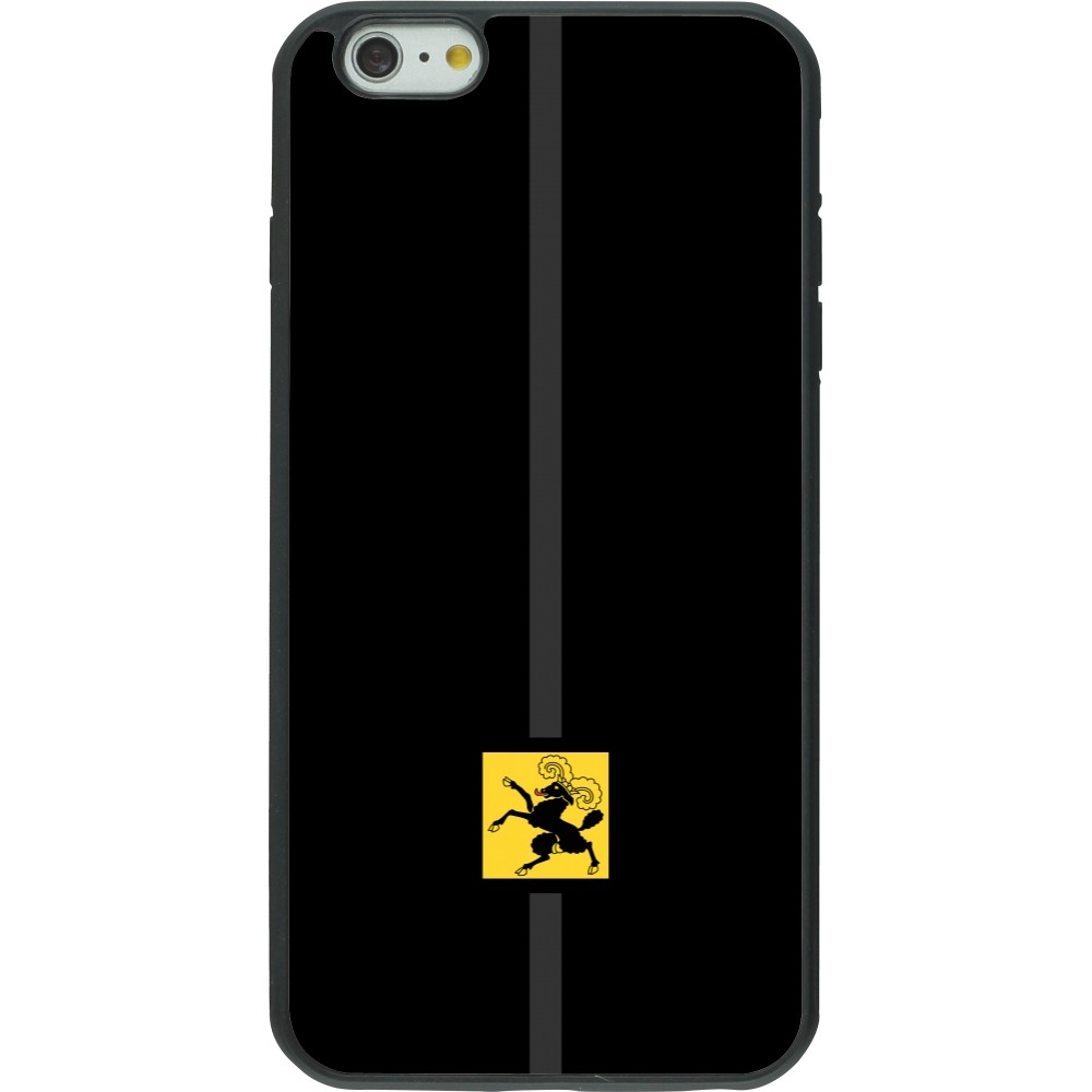 Coque iPhone 6 Plus / 6s Plus - Silicone rigide noir Canton SH noir