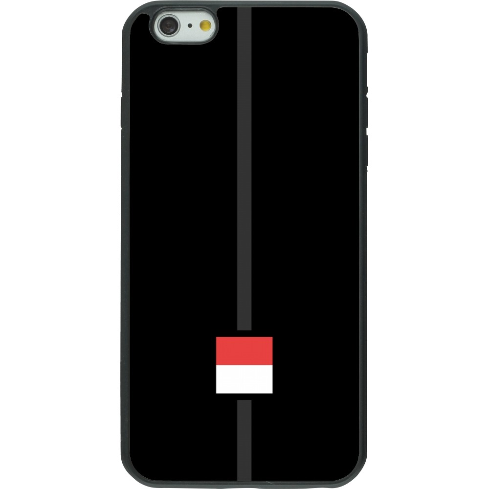 iPhone 6 Plus / 6s Plus Case Hülle - Silikon schwarz Kanton SO schwarz