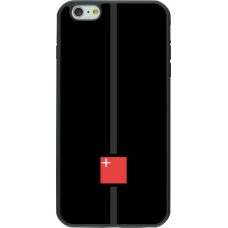 iPhone 6 Plus / 6s Plus Case Hülle - Silikon schwarz Kanton SZ schwarz