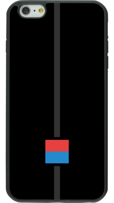 iPhone 6 Plus / 6s Plus Case Hülle - Silikon schwarz Kanton TI schwarz