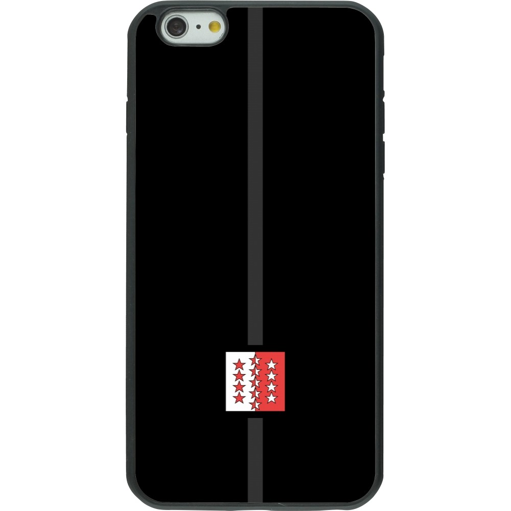 Coque iPhone 6 Plus / 6s Plus - Silicone rigide noir Canton VS noir