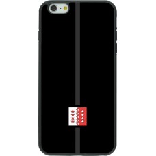 Coque iPhone 6 Plus / 6s Plus - Silicone rigide noir Canton VS noir