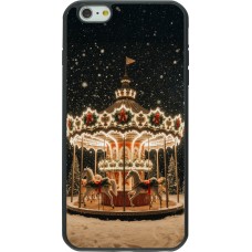 Coque iPhone 6 Plus / 6s Plus - Silicone rigide noir Christmas 25 Carousel