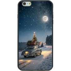 Coque iPhone 6 Plus / 6s Plus - Silicone rigide noir Christmas 25 Car with Tree Xmas