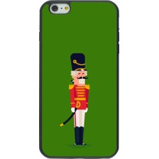 Coque iPhone 6 Plus / 6s Plus - Silicone rigide noir Christmas 25 Nutcracker Green