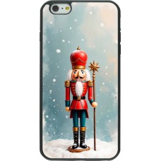 Coque iPhone 6 Plus / 6s Plus - Silicone rigide noir Christmas 25 Nutcracker Snow