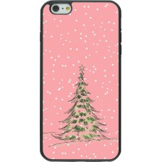 Coque iPhone 6 Plus / 6s Plus - Silicone rigide noir Christmas 25 Pink Tree