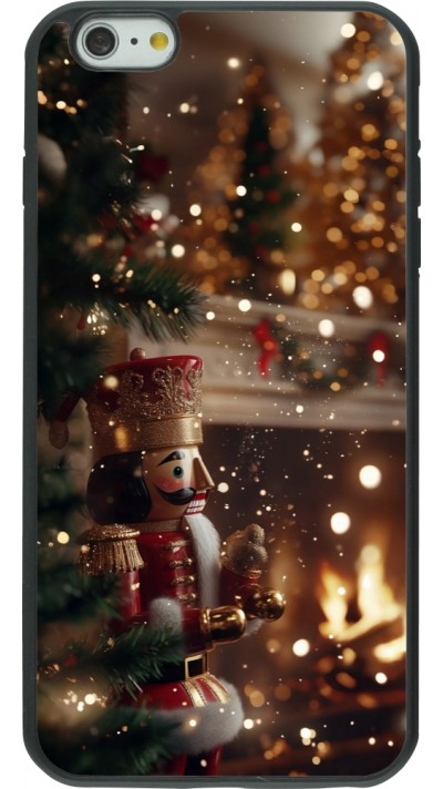 Coque iPhone 6 Plus / 6s Plus - Silicone rigide noir Christmas 25 Xmas Nutcracker
