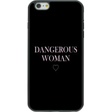 Coque iPhone 6 Plus / 6s Plus - Silicone rigide noir Dangerous woman
