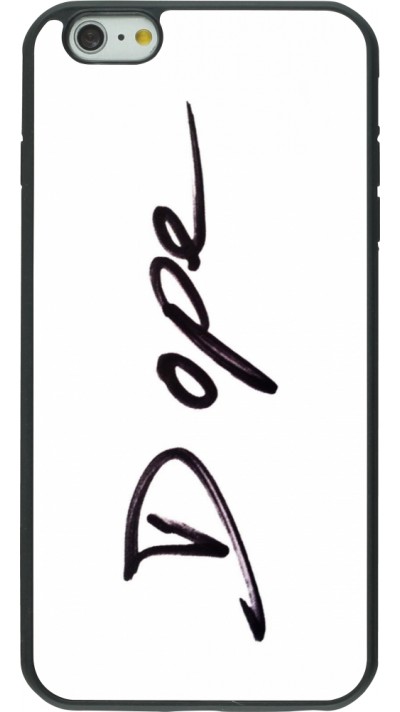 Coque iPhone 6 Plus / 6s Plus - Silicone rigide noir Dope