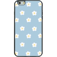 Coque iPhone 6 Plus / 6s Plus - Silicone rigide noir Easter 2024 daisy flower