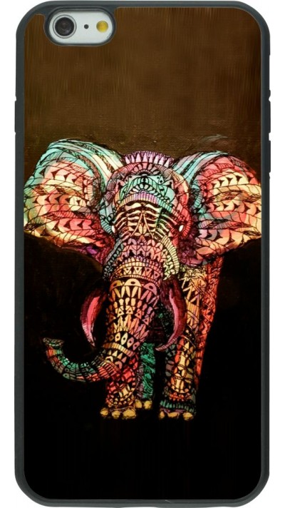 Coque iPhone 6 Plus / 6s Plus - Silicone rigide noir Elephant 02