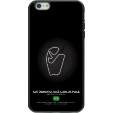 Coque iPhone 6 Plus / 6s Plus - Silicone rigide noir F1 Track 2025 Brazil