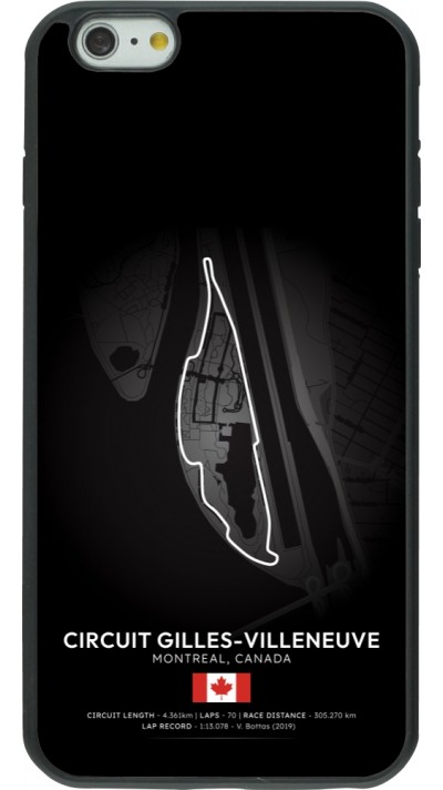 Coque iPhone 6 Plus / 6s Plus - Silicone rigide noir F1 Track 2025 Canada