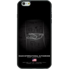 Coque iPhone 6 Plus / 6s Plus - Silicone rigide noir F1 Track 2025 Miami