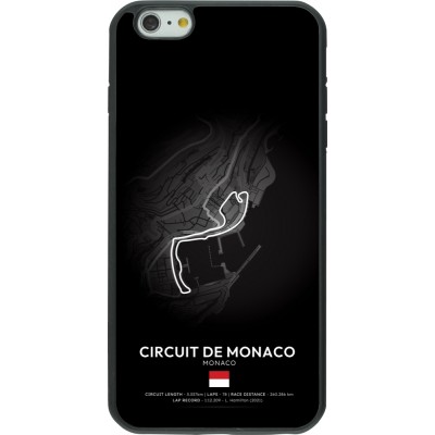 Coque iPhone 6 Plus / 6s Plus - Silicone rigide noir F1 Track 2025 Monaco