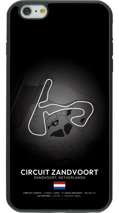 Coque iPhone 6 Plus / 6s Plus - Silicone rigide noir F1 Track 2025 Netherlands