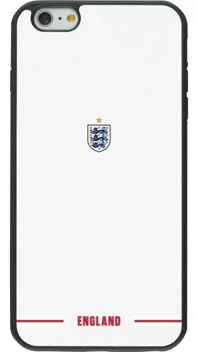 iPhone 6 Plus / 6s Plus Case Hülle - Silikon schwarz England 2026 personalisierbares Fussballtrikot