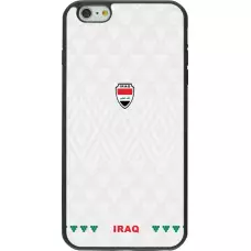 iPhone 6 Plus / 6s Plus Case Hülle - Silikon schwarz Irak 2026 personalisierbares Fussballtrikot