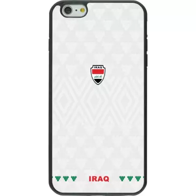 iPhone 6 Plus / 6s Plus Case Hülle - Silikon schwarz Irak 2026 personalisierbares Fussballtrikot