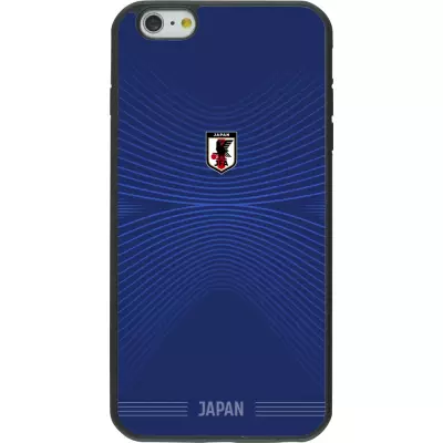 iPhone 6 Plus / 6s Plus Case Hülle - Silikon schwarz Japan 2026 personalisierbares Fussballtrikot