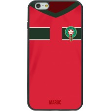 iPhone 6 Plus / 6s Plus Case Hülle - Silikon schwarz Marokko 2022 personalisierbares Fussballtrikot