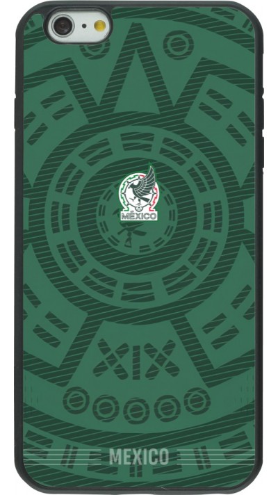 iPhone 6 Plus / 6s Plus Case Hülle - Silikon schwarz Mexiko 2026 personalisierbares Fussballtrikot