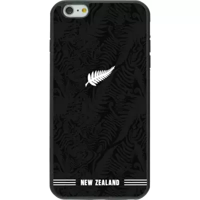 iPhone 6 Plus / 6s Plus Case Hülle - Silikon schwarz Neuseeland 2026 personalisierbares Fussballtrikot