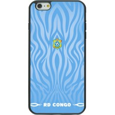 iPhone 6 Plus / 6s Plus Case Hülle - Silikon schwarz Demokratische Republik Kongo 2026 personalisierbares Fussballtrikot