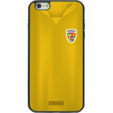 iPhone 6 Plus / 6s Plus Case Hülle - Silikon schwarz Fussballtrikot Rumänien