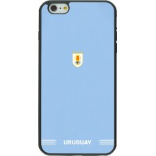 iPhone 6 Plus / 6s Plus Case Hülle - Silikon schwarz Uruguay 2026 personalisierbares Fussballtrikot