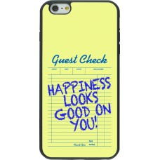 iPhone 6 Plus / 6s Plus Case Hülle - Silikon schwarz Guest check 2026