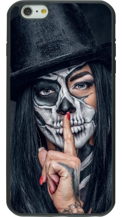 Hülle iPhone 6 Plus / 6s Plus - Silikon schwarz Halloween 18 19