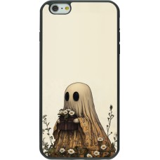 Coque iPhone 6 Plus / 6s Plus - Silicone rigide noir Halloween 2025 Ghost gardener