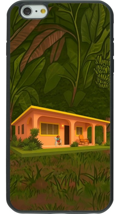 Coque iPhone 6 Plus / 6s Plus - Silicone rigide noir Benitos house DTMF