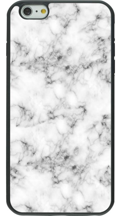 Coque iPhone 6 Plus / 6s Plus - Silicone rigide noir Marble 01