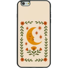 iPhone 6 Plus / 6s Plus Case Hülle - Silikon schwarz Half moon stamp 2026
