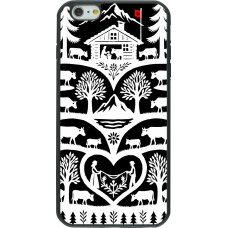 iPhone 6 Plus / 6s Plus Case Hülle - Silikon schwarz Poya Schweiz 2 schwarz