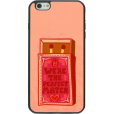 Coque iPhone 6 Plus / 6s Plus - Silicone rigide noir Saint Valentines Day 26 Perfect Match