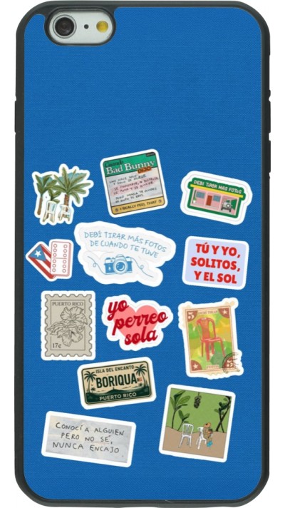 Coque iPhone 6 Plus / 6s Plus - Silicone rigide noir Seals of the Dominican Republic DTMF