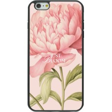 Coque iPhone 6 Plus / 6s Plus - Silicone rigide noir Just Bloom Spring 2026