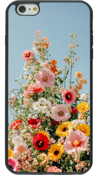 Coque iPhone 6 Plus / 6s Plus - Silicone rigide noir Spring flowers Spring 2026