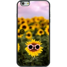 Coque iPhone 6 Plus / 6s Plus - Silicone rigide noir Sunflower with glasses Spring 2026